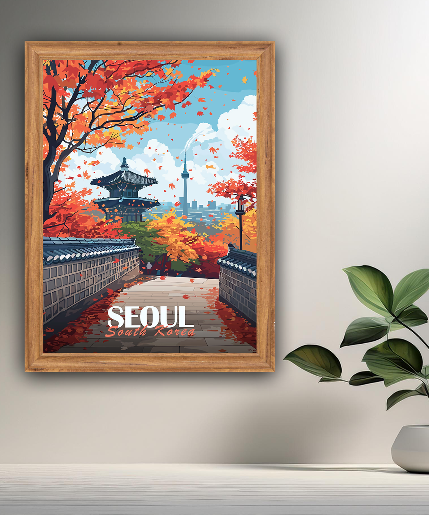 Cadre photo Seoul South Korea
