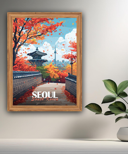Cadre photo Seoul South Korea