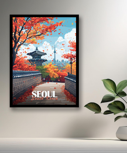 Cadre photo Seoul South Korea