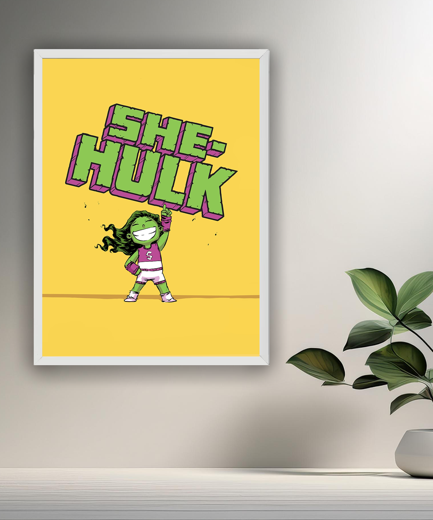 Cadre photo She Hulk Marvel
