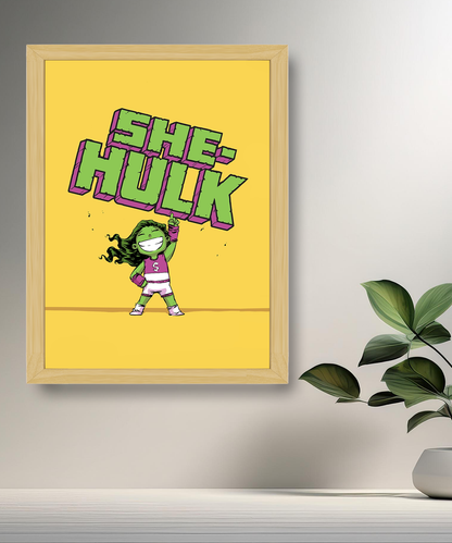 Cadre photo She Hulk Marvel