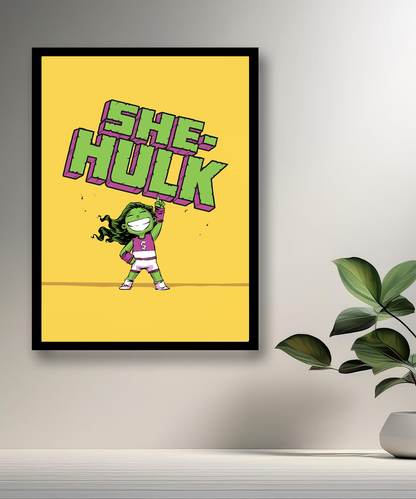 Cadre photo She Hulk Marvel