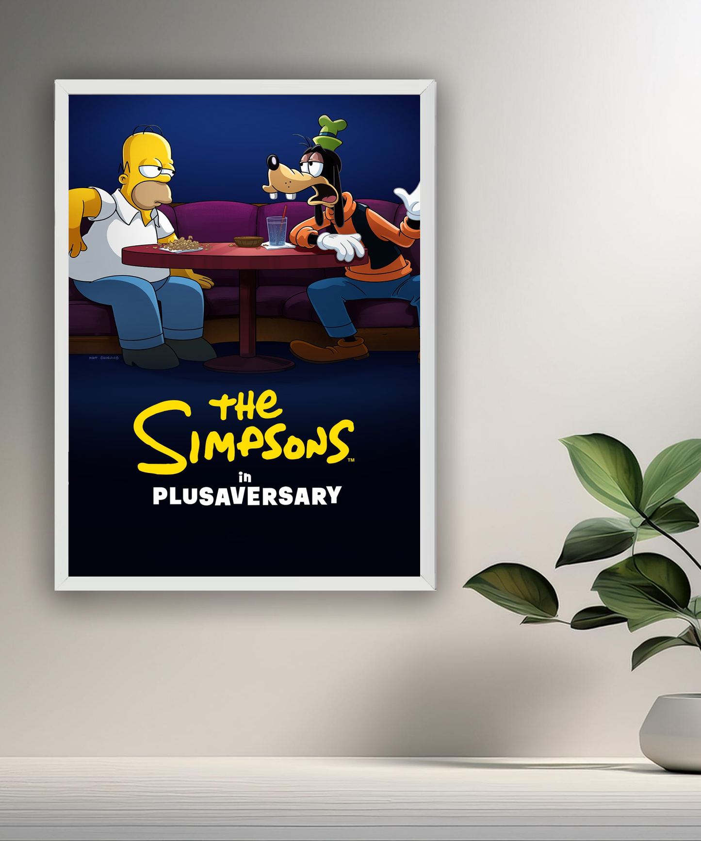Cadre photo Les Simpsons