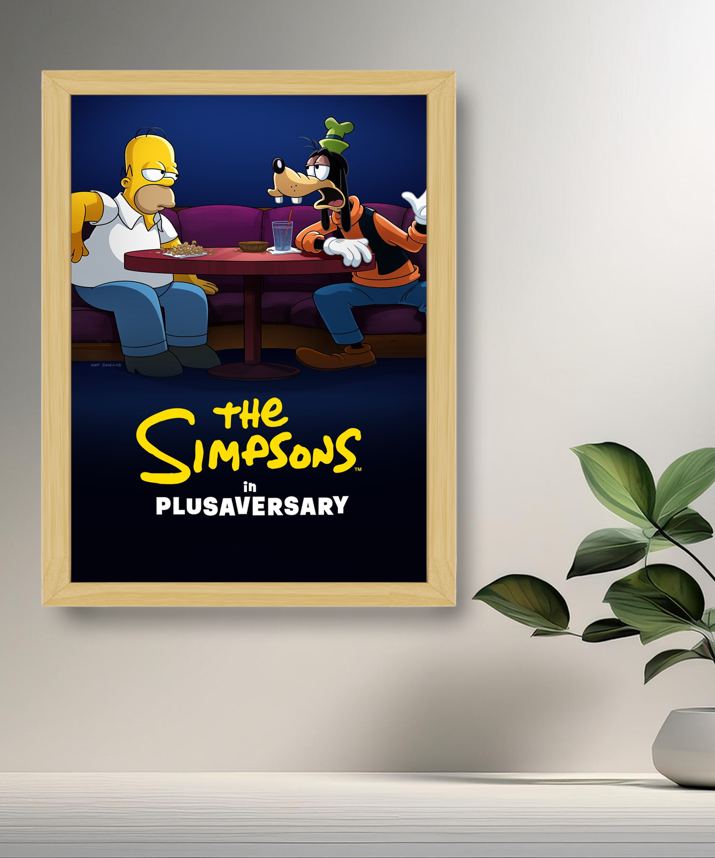Cadre photo Les Simpsons