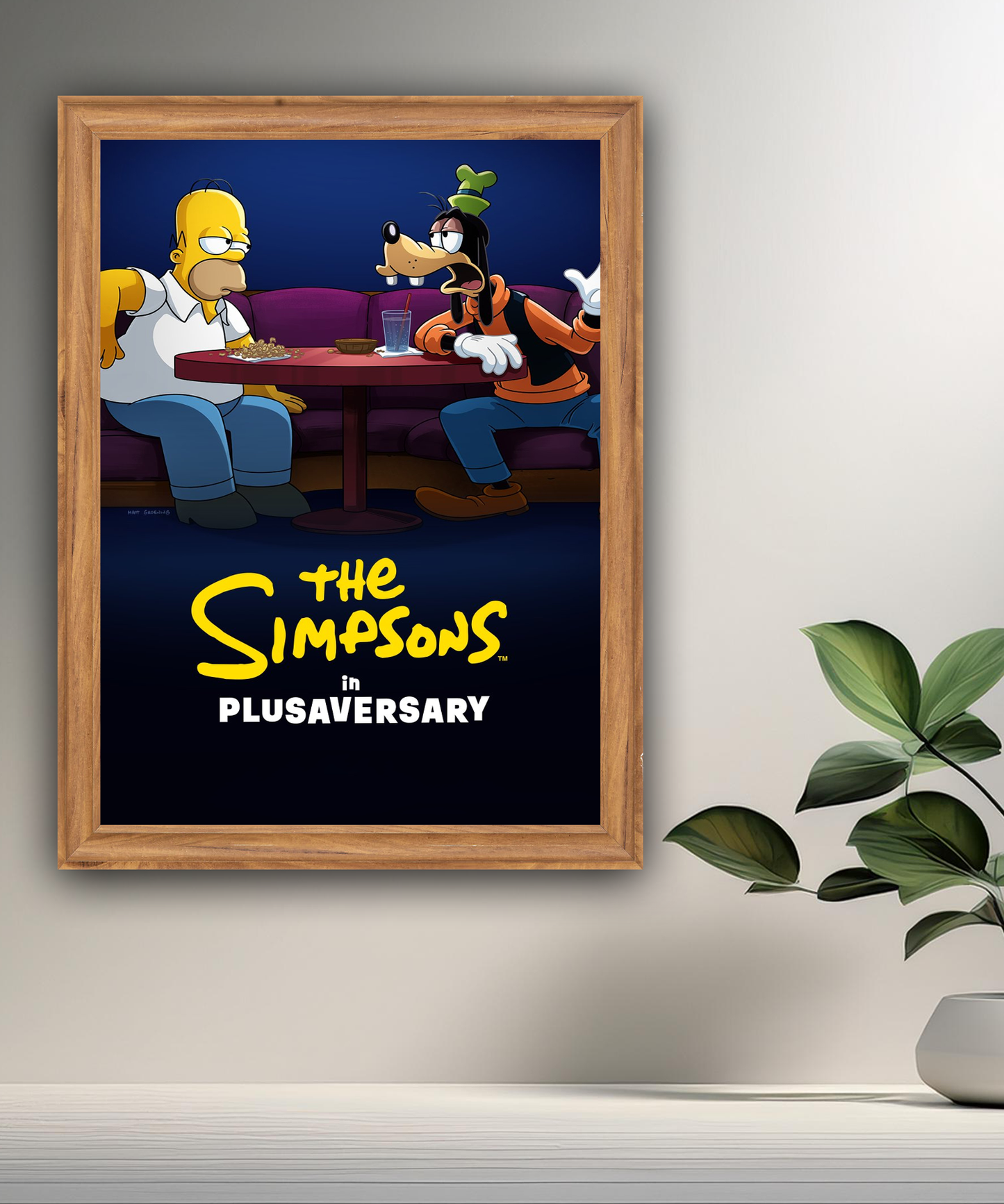 Cadre photo Les Simpsons