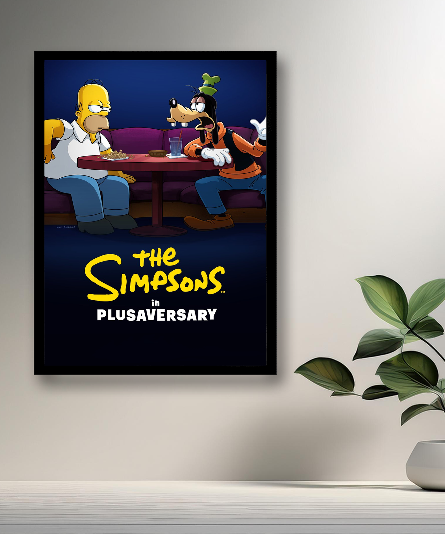 Cadre photo Les Simpsons