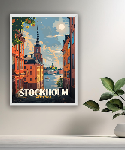 Cadre photo Stockholm Sweden