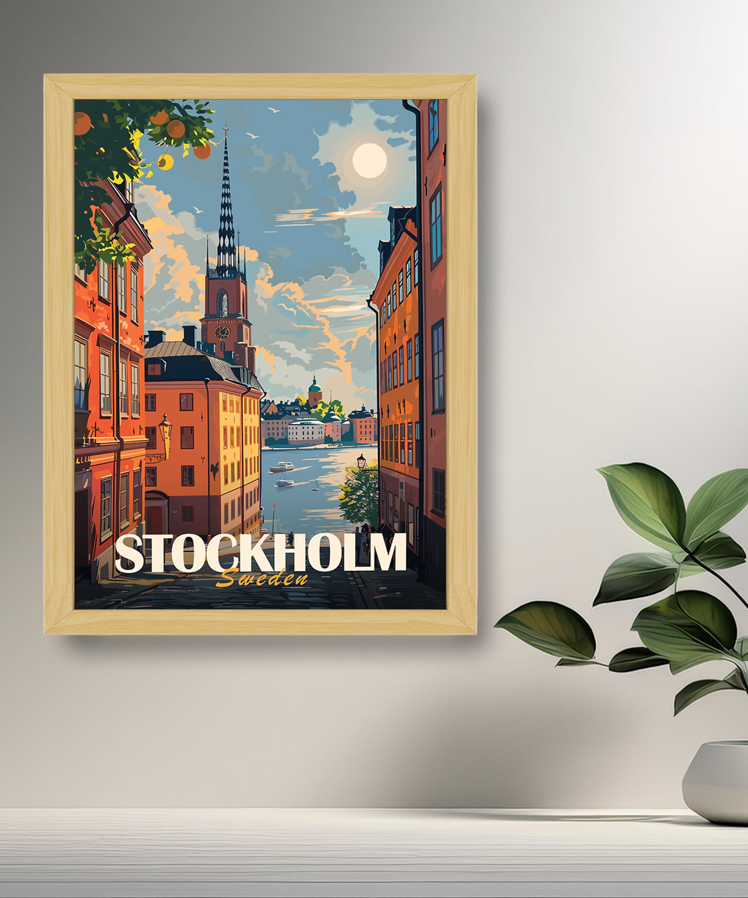 Cadre photo Stockholm Sweden