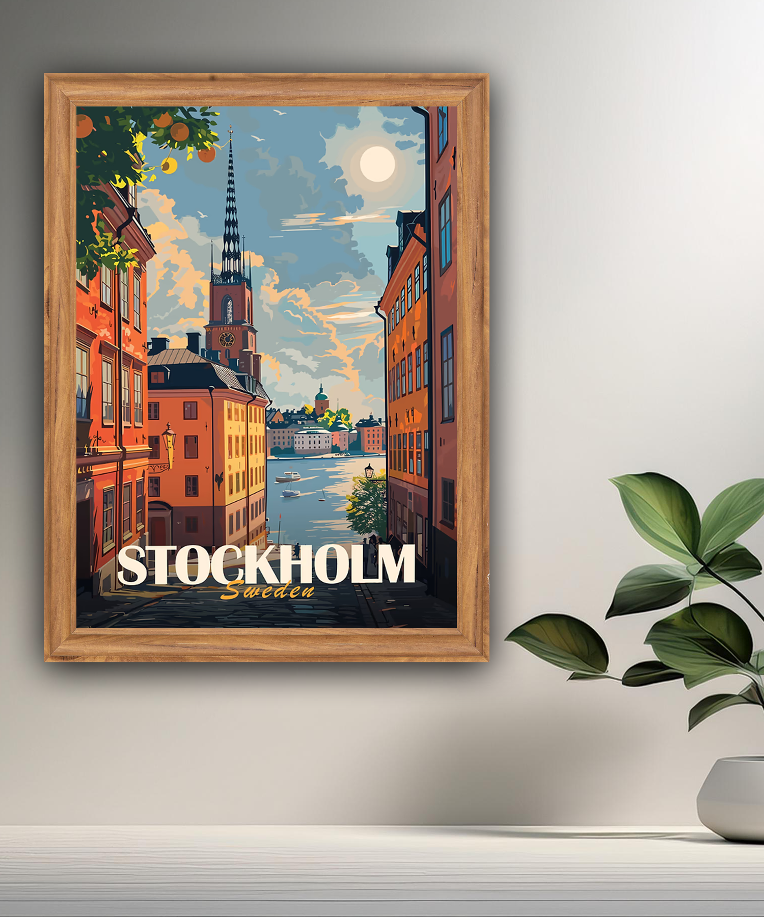 Cadre photo Stockholm Sweden