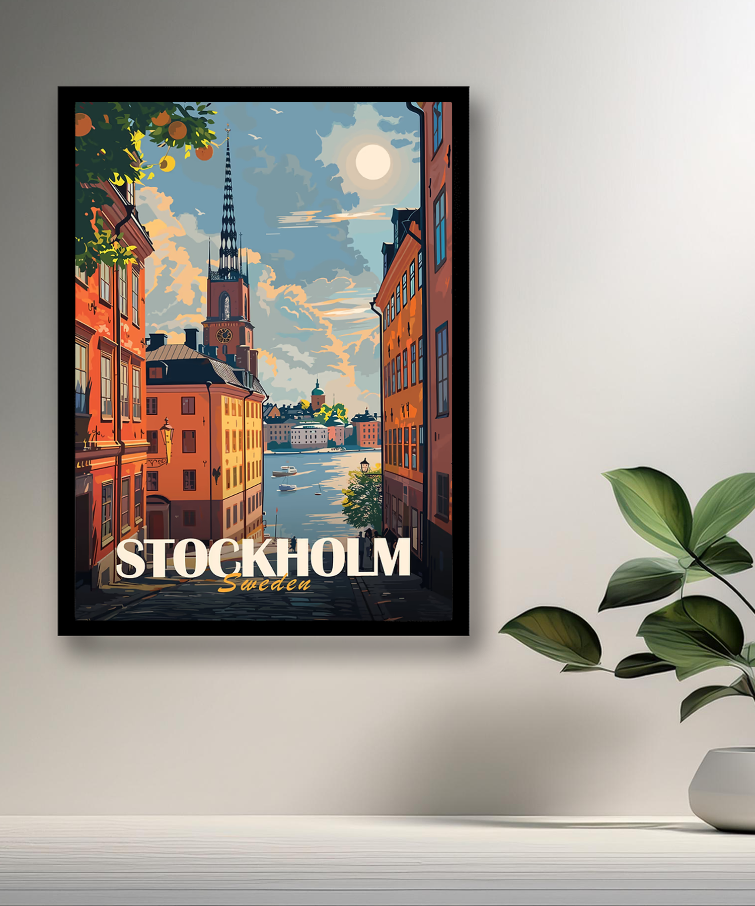 Cadre photo Stockholm Sweden