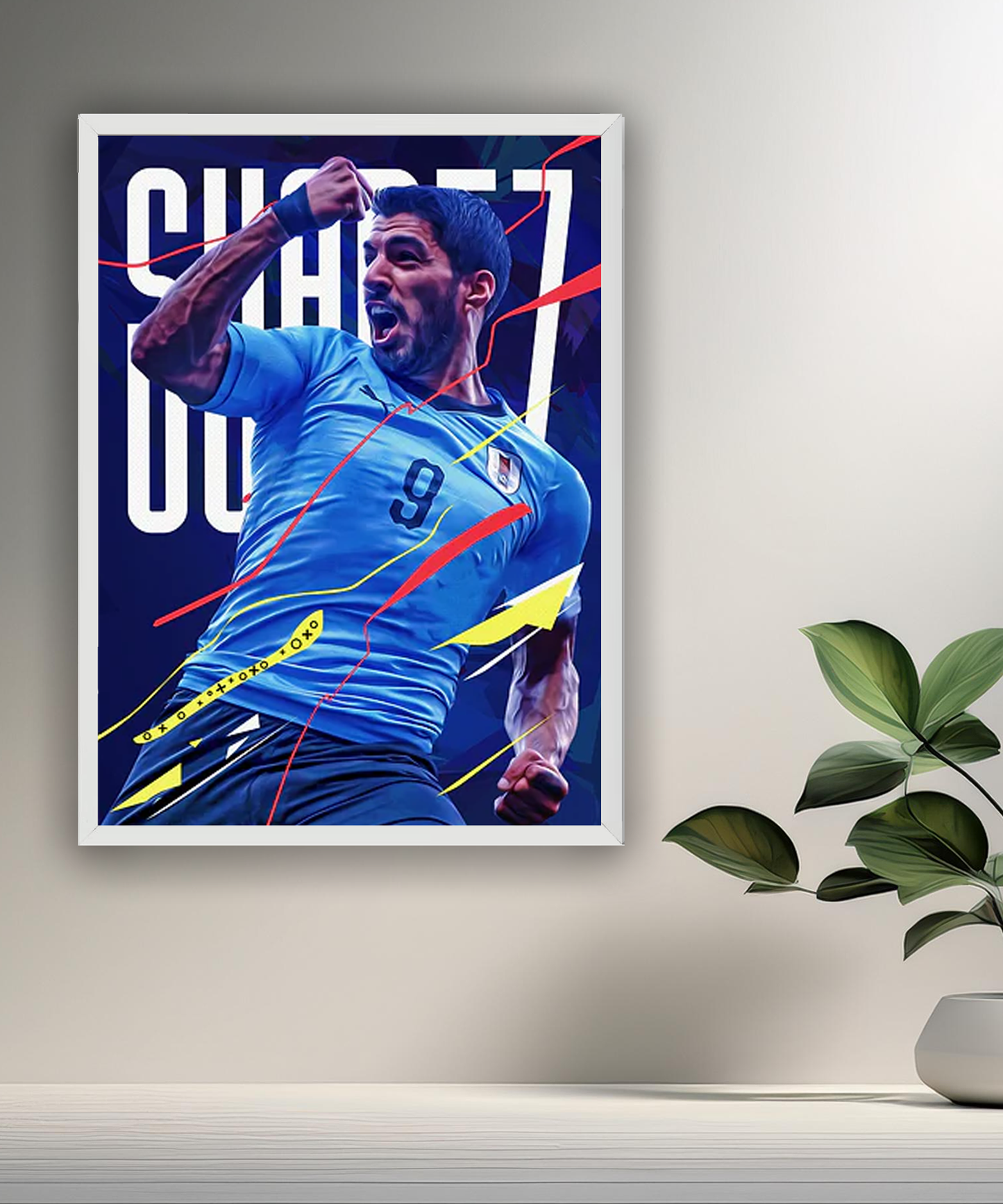 Cadre photo Luis Suarez