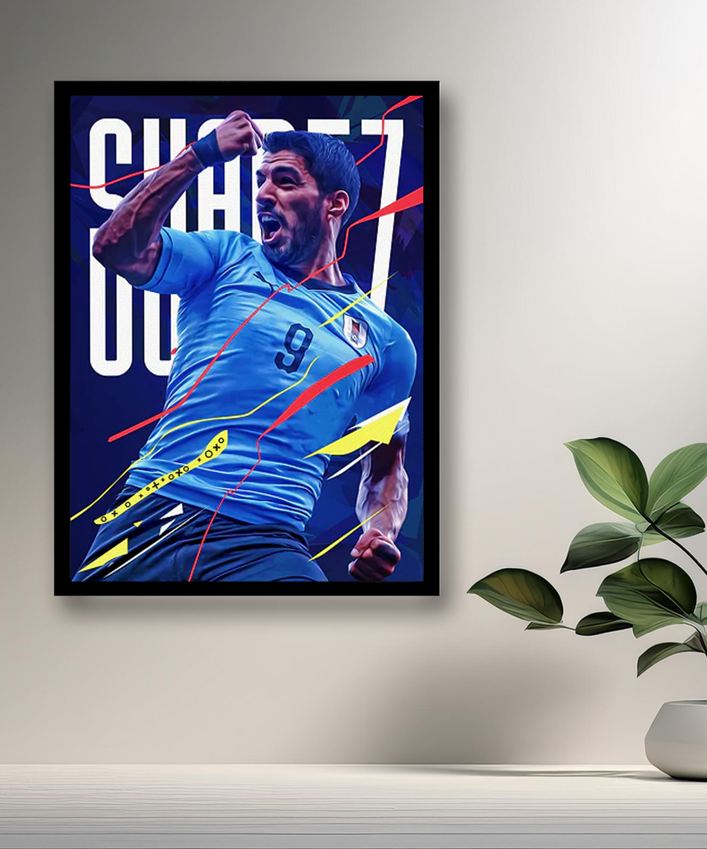 Cadre photo Luis Suarez