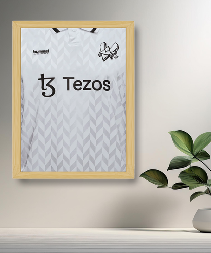 Cadre photo Team Vitality maillot blanc