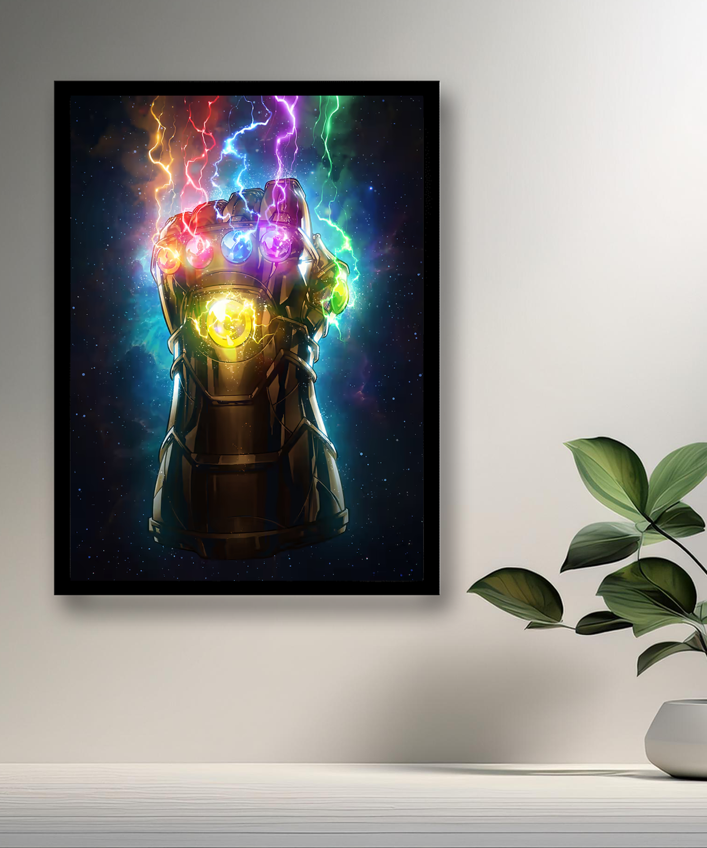 Cadre photo main de Thanos Marvel