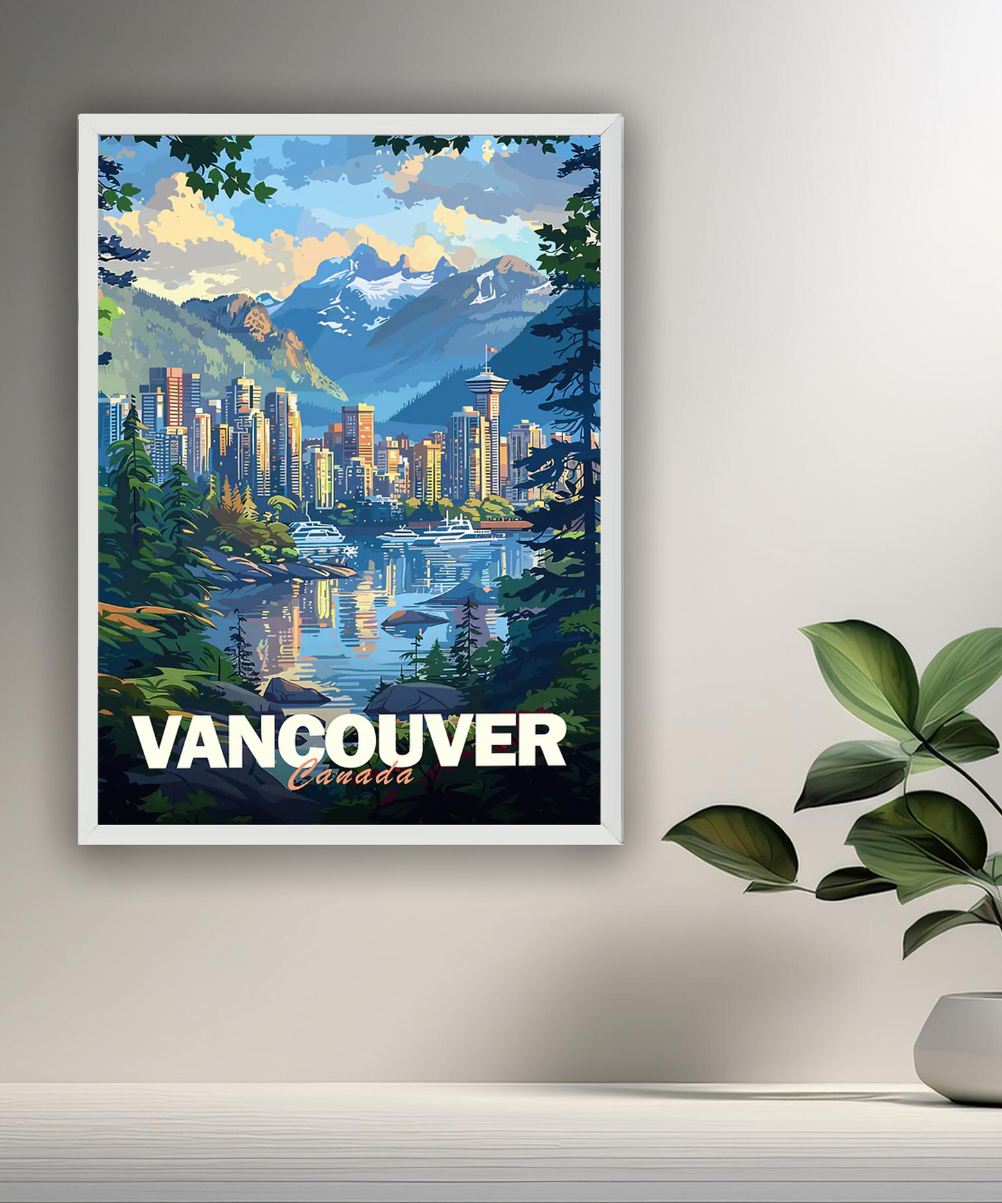Cadre photo Vancouver Canada