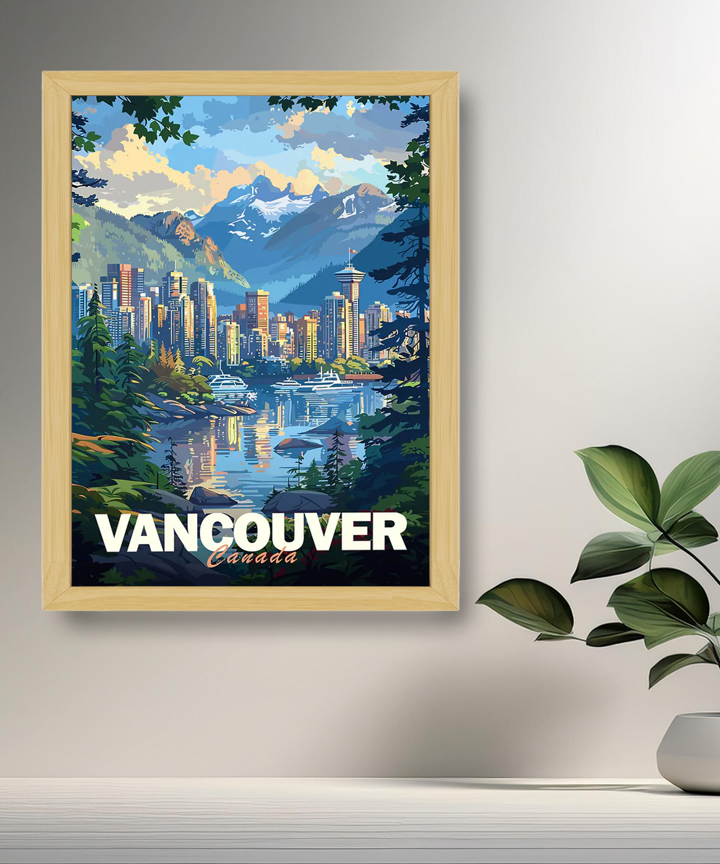 Cadre photo Vancouver Canada
