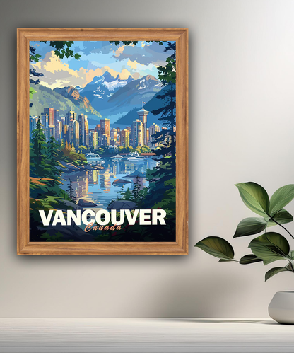 Cadre photo Vancouver Canada