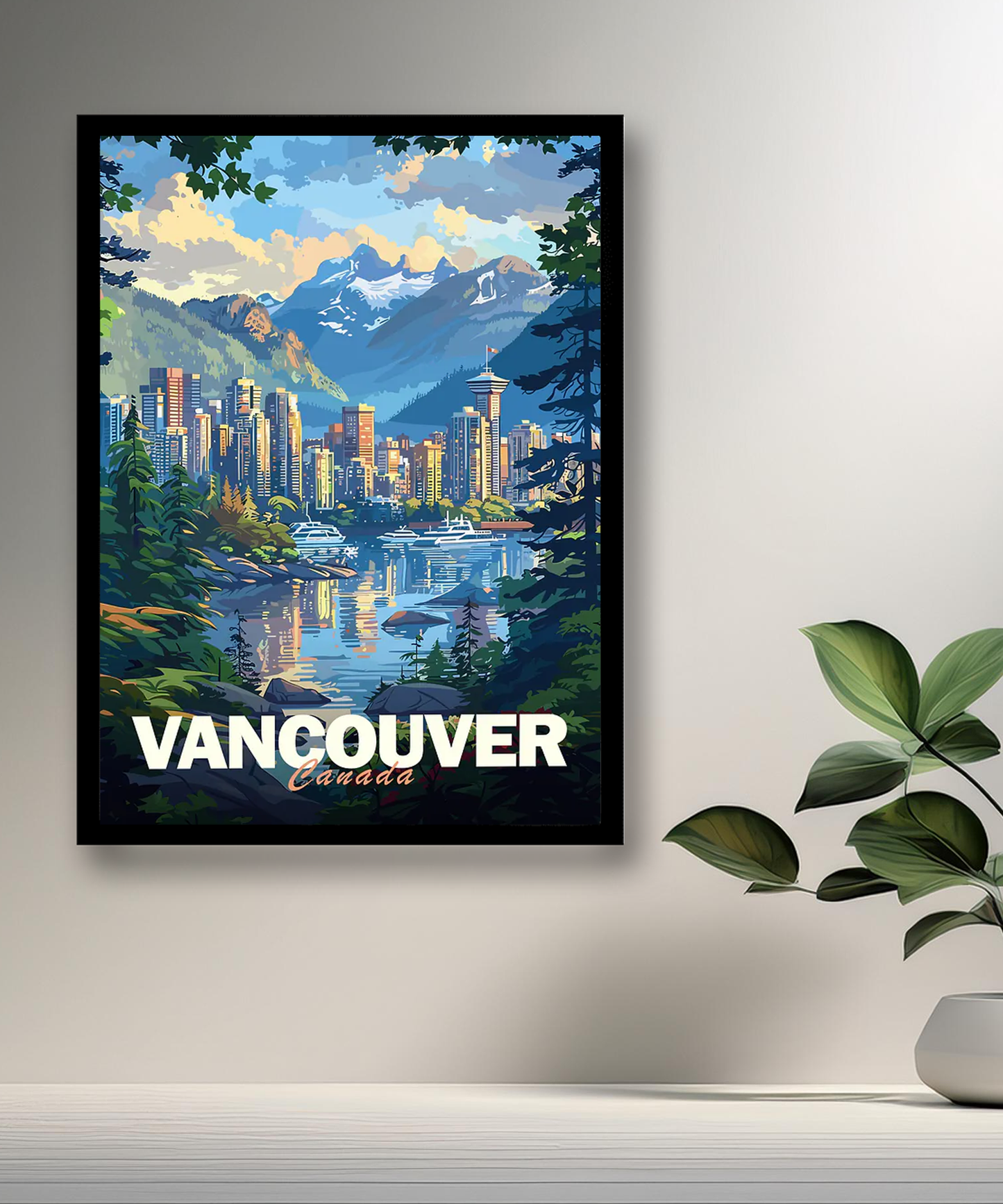 Cadre photo Vancouver Canada