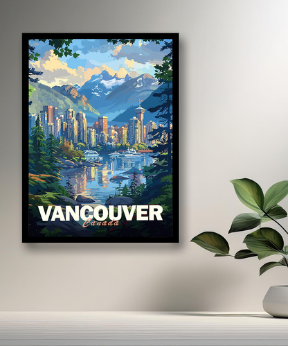 Cadre photo Vancouver Canada