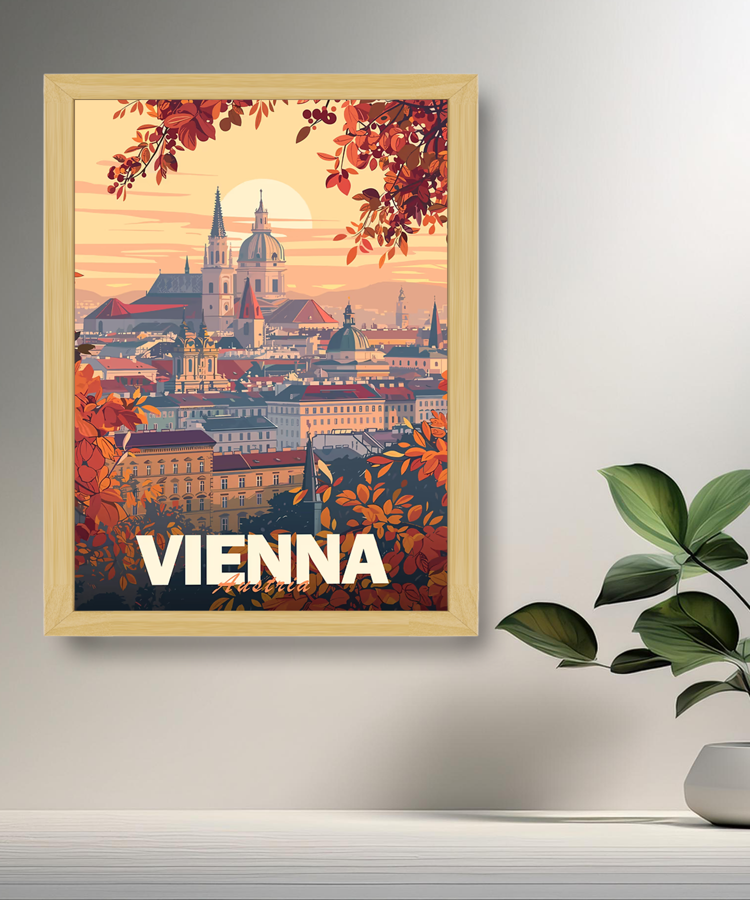 Cadre photo Vienna Austria