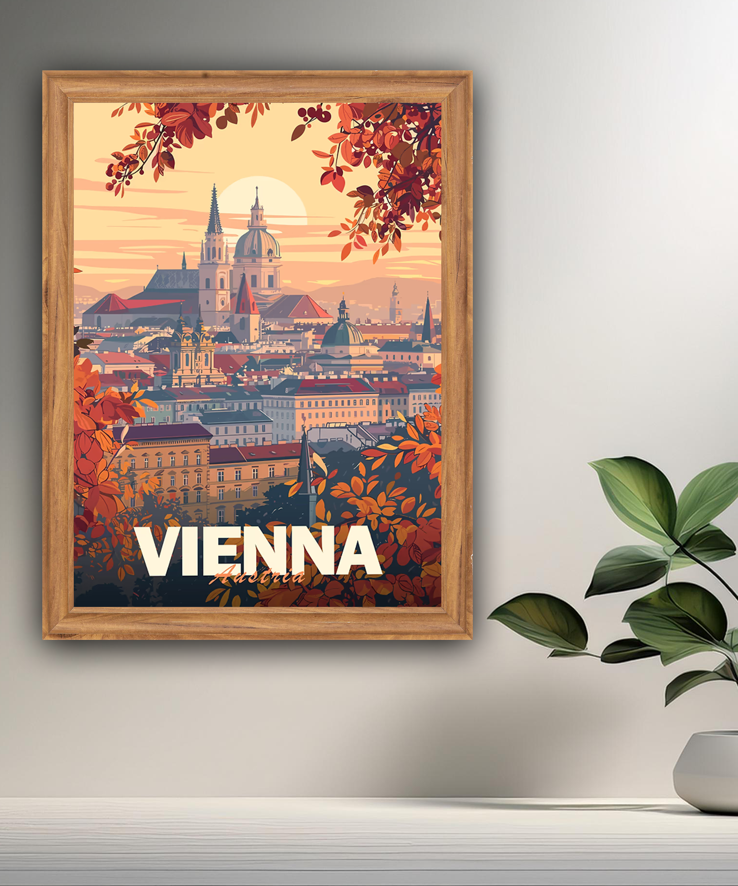 Cadre photo Vienna Austria