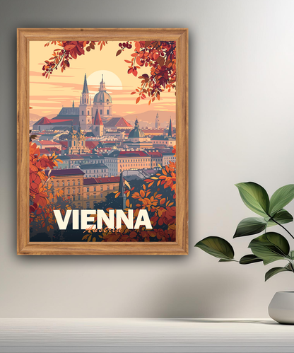 Cadre photo Vienna Austria