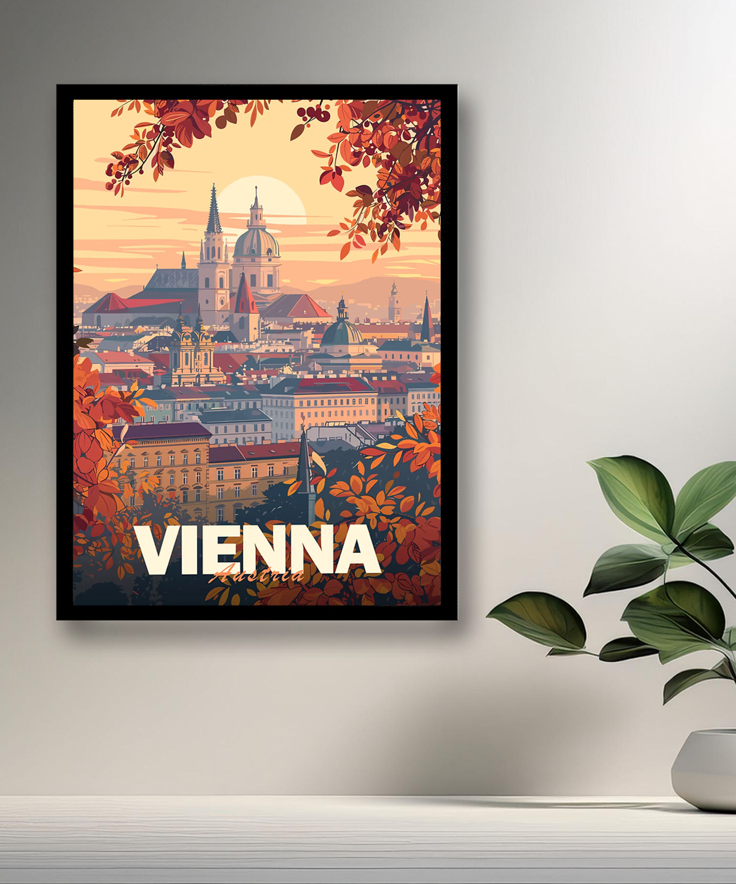 Cadre photo Vienna Austria