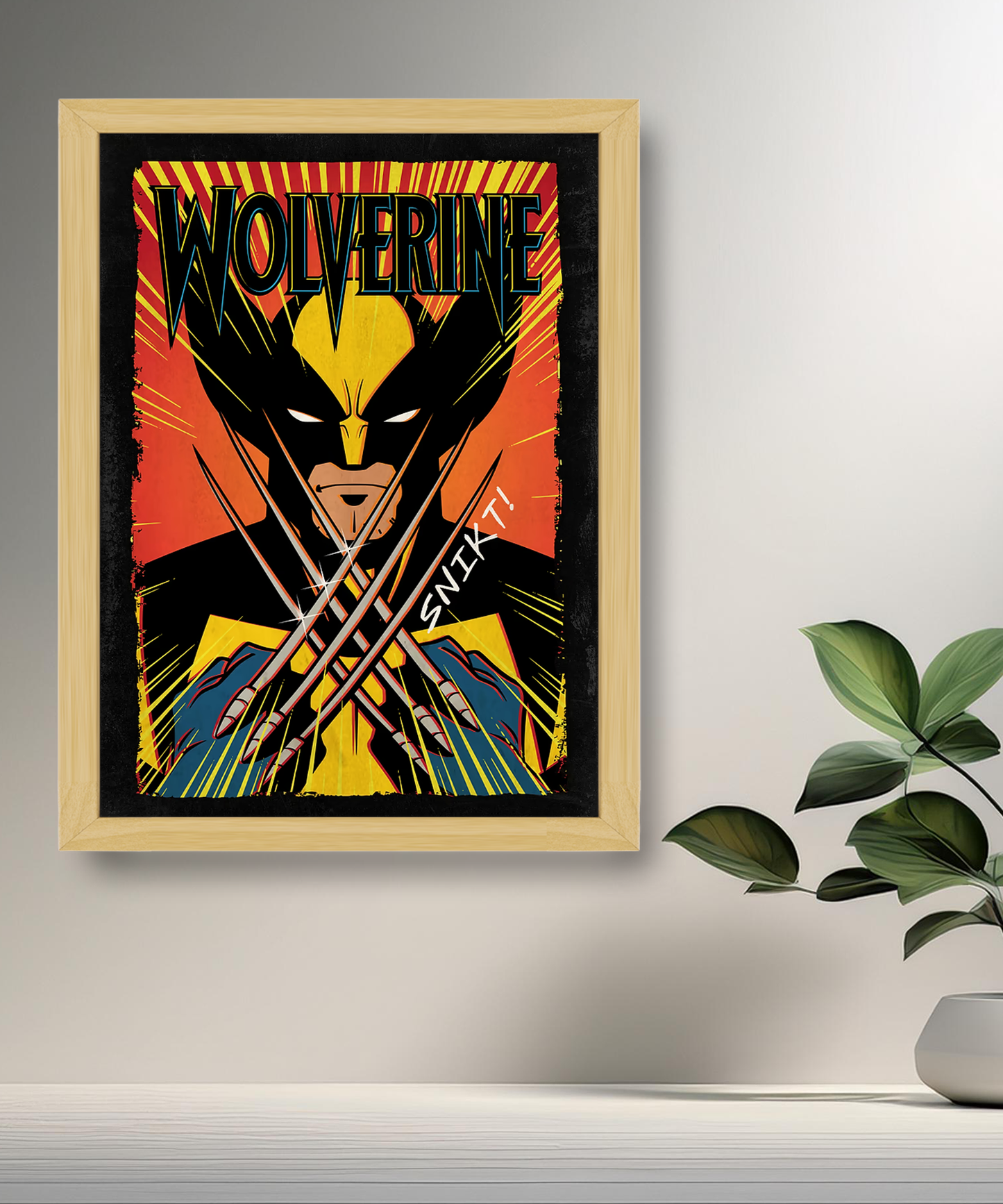Cadre photo Wolverine Marvel