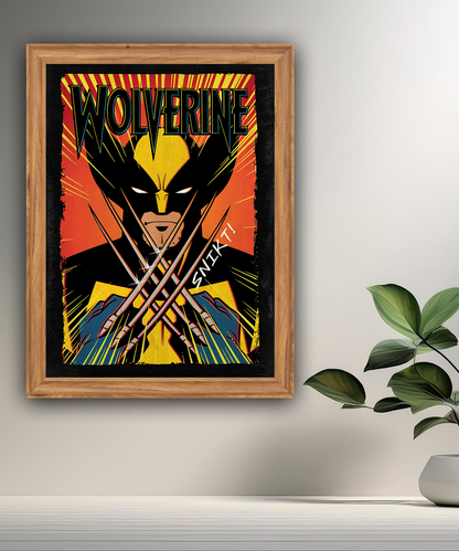 Cadre photo Wolverine Marvel