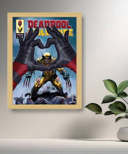 Cadre photo Deadpool & Wolverine Marvel