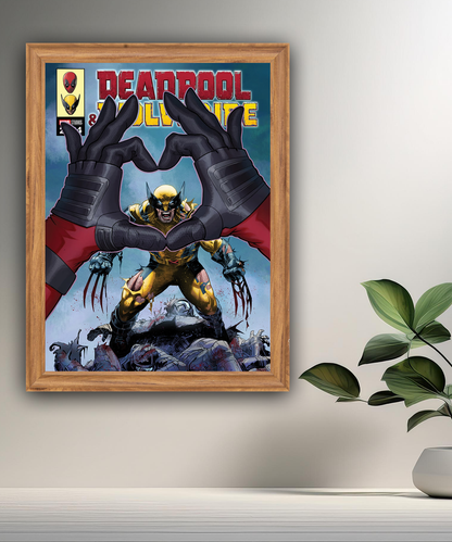 Cadre photo Deadpool & Wolverine Marvel