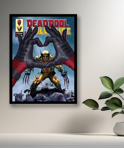 Cadre photo Deadpool & Wolverine Marvel