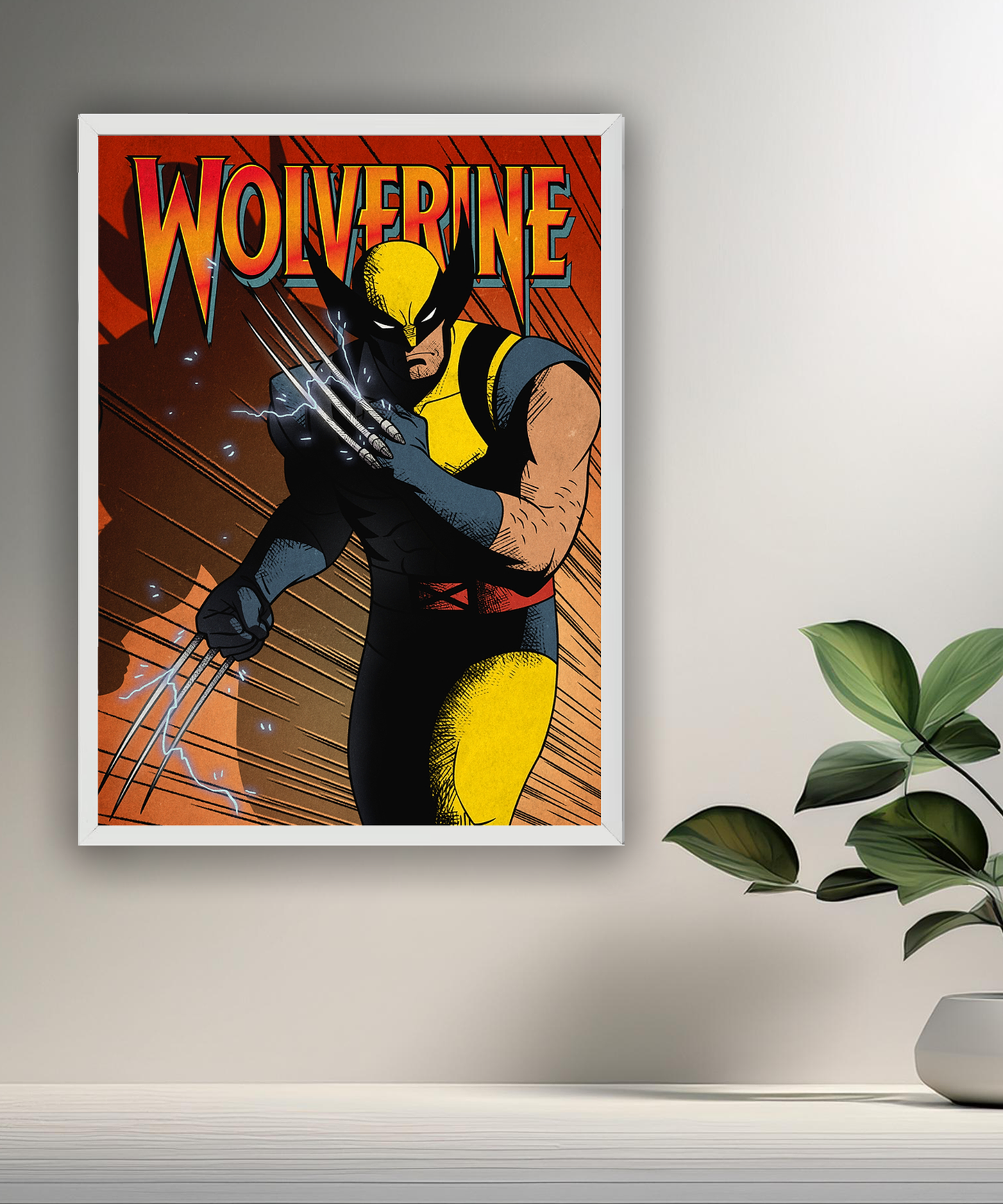 Cadre photo Wolverine Marvel