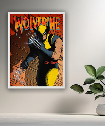 Cadre photo Wolverine Marvel