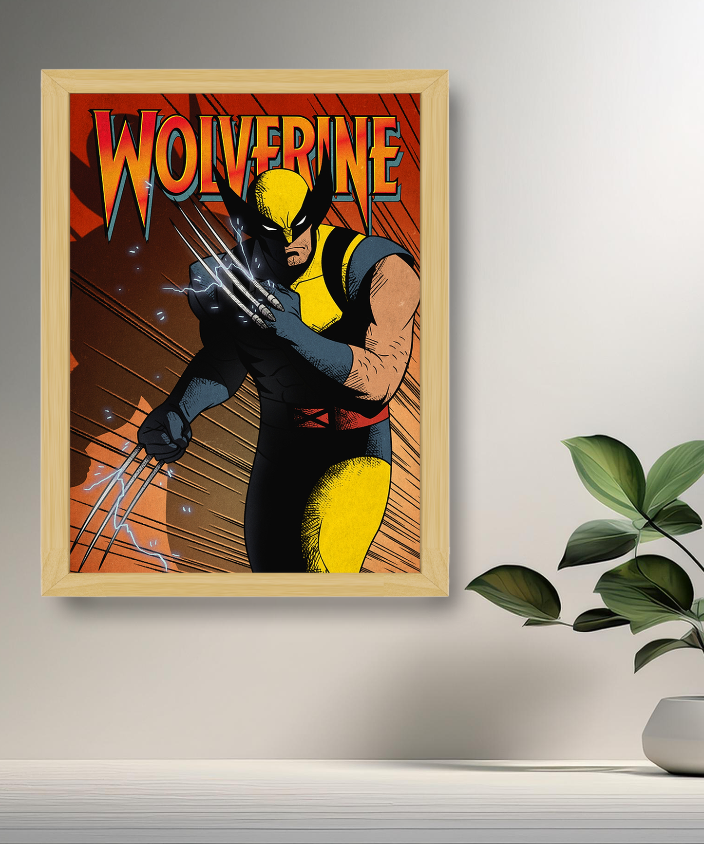 Cadre photo Wolverine Marvel