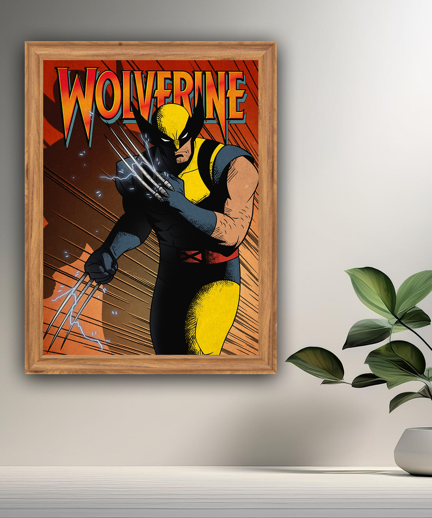 Cadre photo Wolverine Marvel