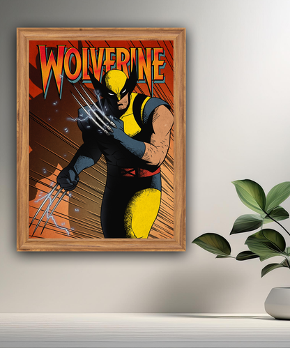 Cadre photo Wolverine Marvel
