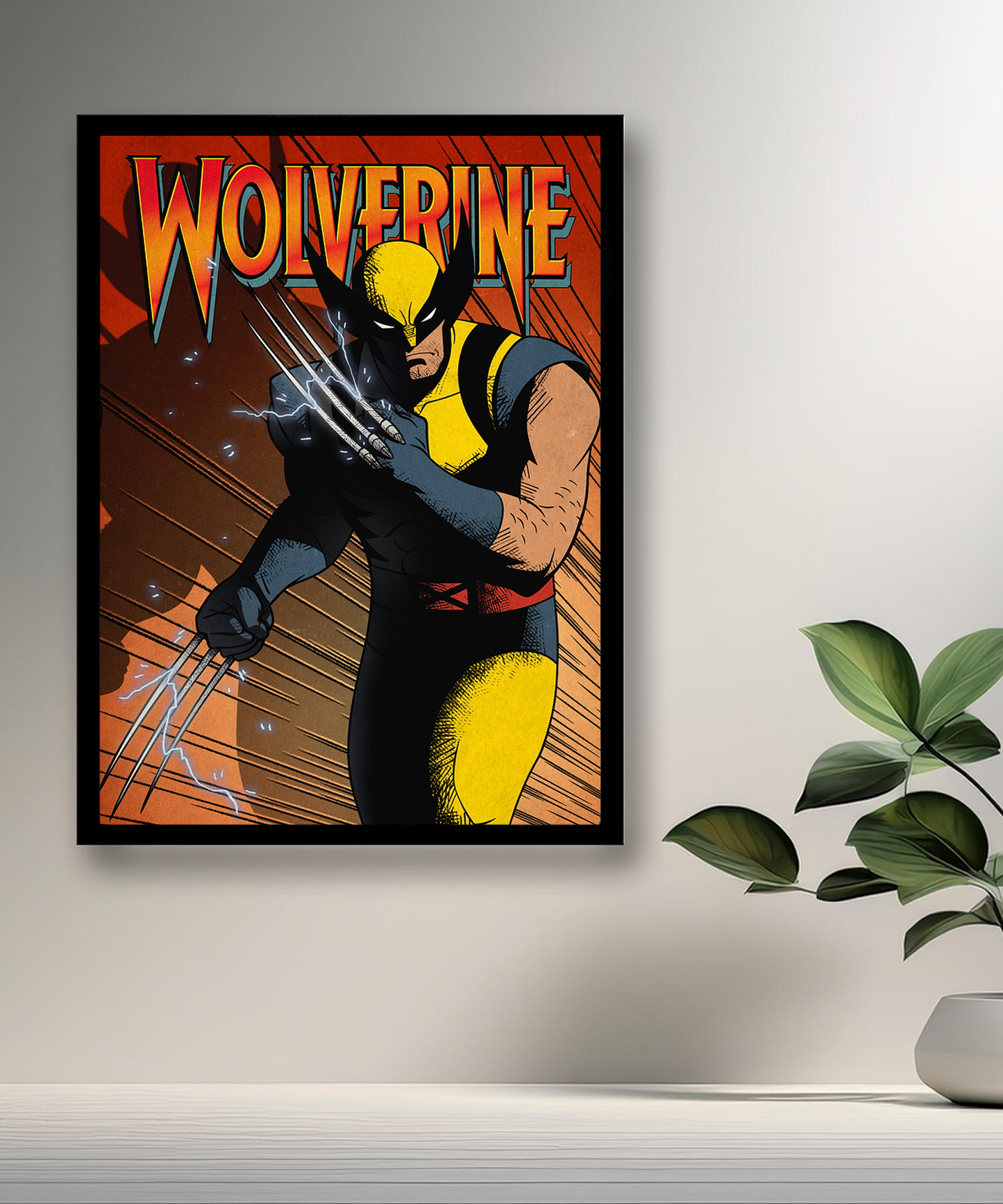 Cadre photo Wolverine Marvel