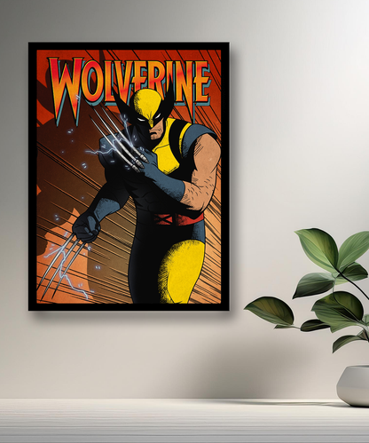 Cadre photo Wolverine Marvel