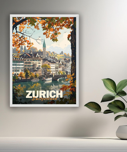 Cadre photo Zurich Switzerland