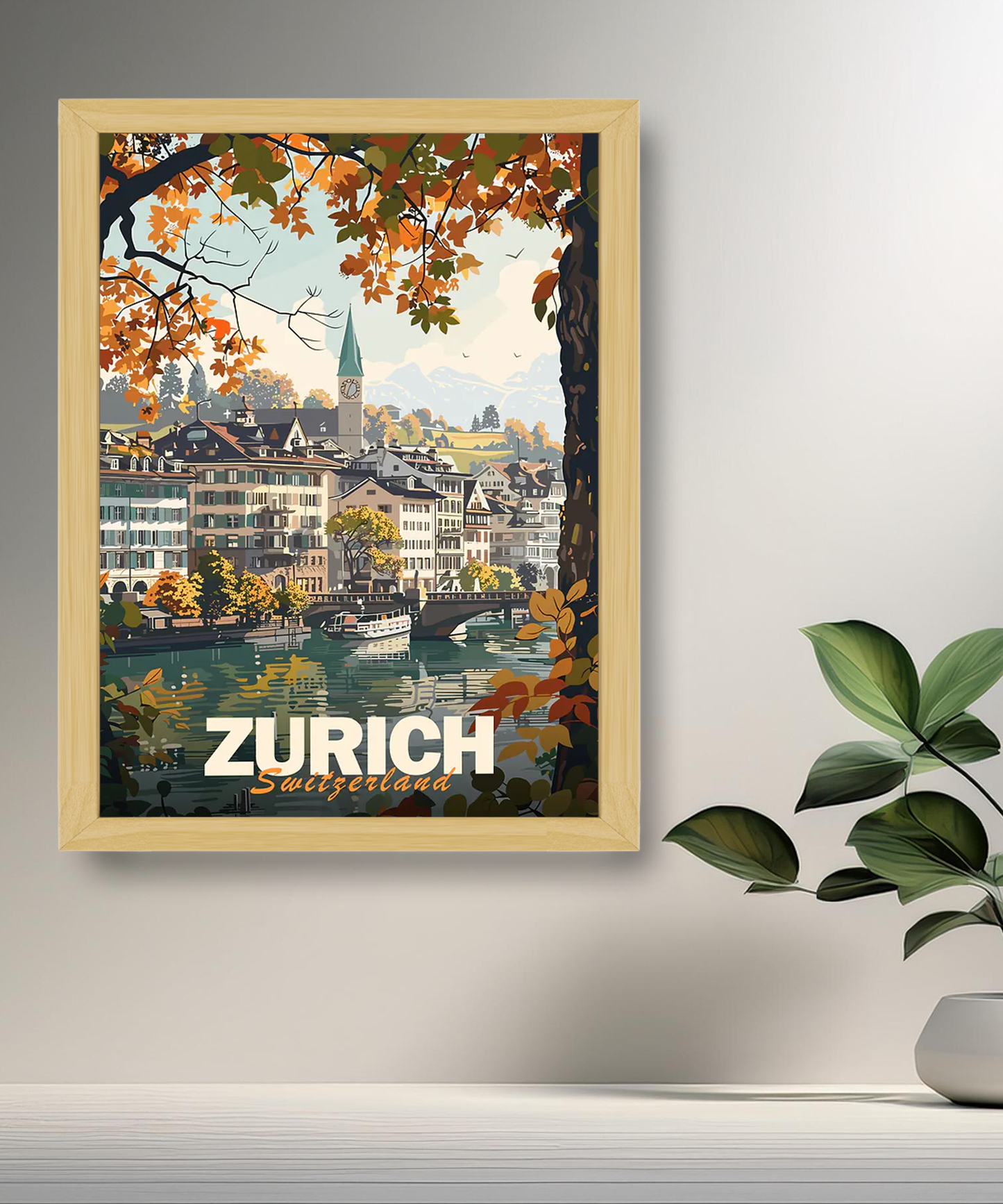 Cadre photo Zurich Switzerland