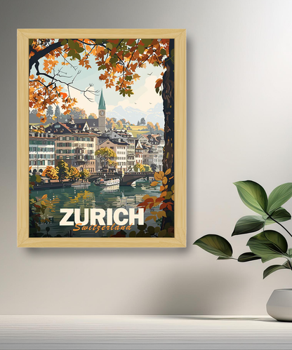 Cadre photo Zurich Switzerland