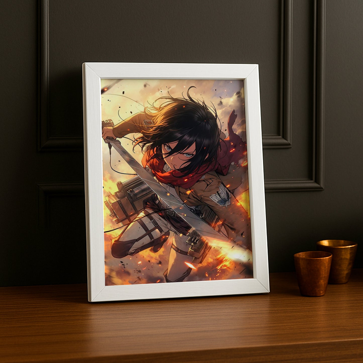 Cadre Photo SNK - Mikasa Ackerman