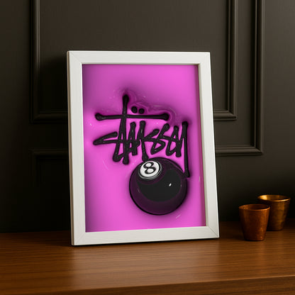 Cadre photo Stüssy - 3D Pink