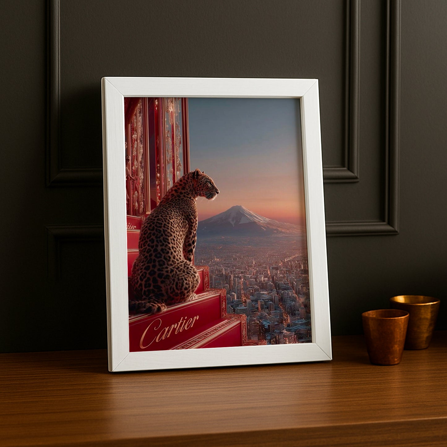 Cadre photo Cartier - Panthère View