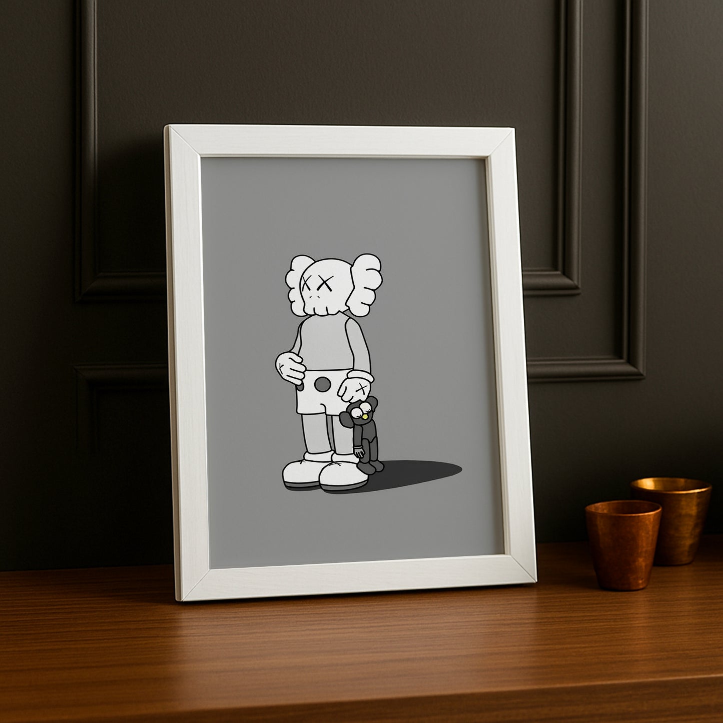 Cadre photo Kaws Pyjama