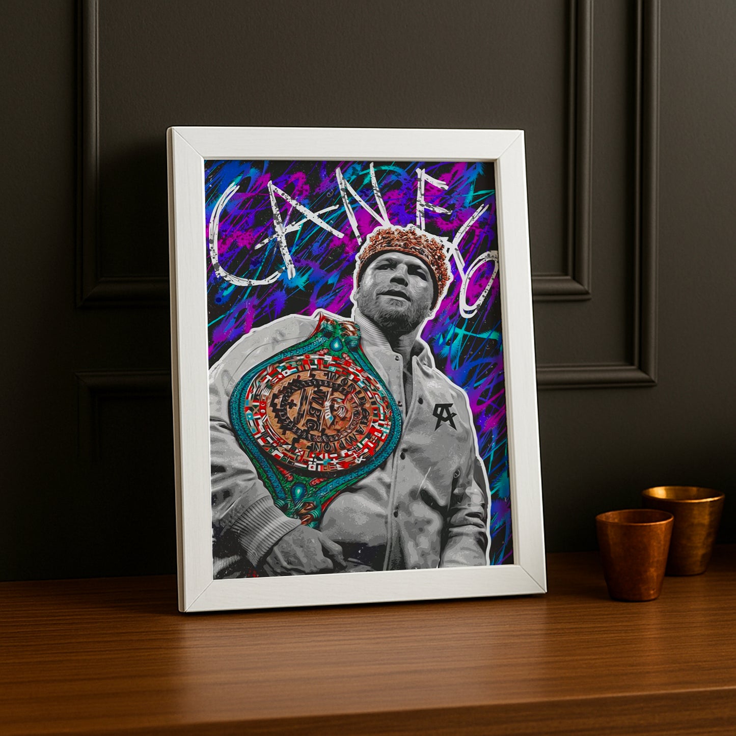 Cadre Photo Boxe - Canelo King