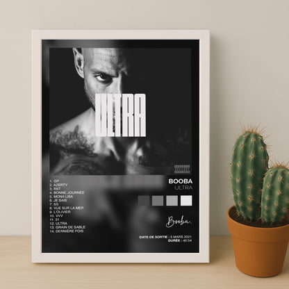 Poster Booba - Album Ultra
