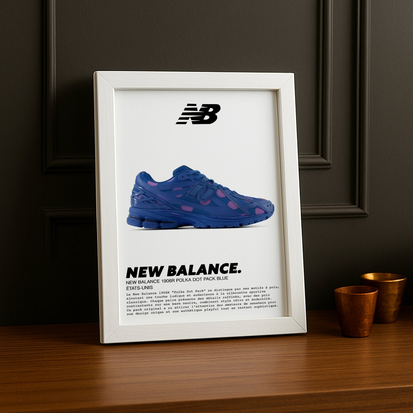 Cadre photo New Balance 1906R Polka Dot Pack Blue