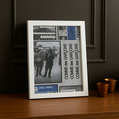 Cadre photo Comme des garçons